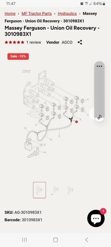 3010983x1 genuine agco massey - 3010983x1,